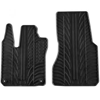 Πατάκια Αυτοκινήτου Gledring 0461 Smart Fortwo 453 2014- Μαύρο 4 Τεμάχια - Caps - Mats