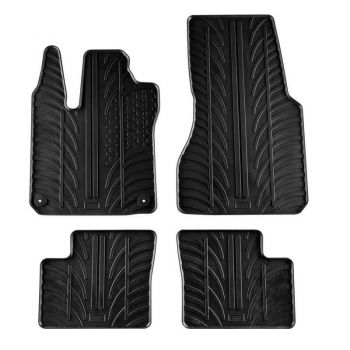 Πατάκια Αυτοκινήτου Gledring 0462 Smart Forfour 453 2014- Μαύρο 4 Τεμάχια - Caps - Mats