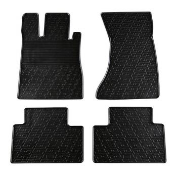 Πατάκια Αυτοκινήτου Gledring 0502 Mercedes W220 1998-2005 Μαύρο 4 Τεμάχια - Caps - Mats