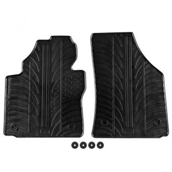 Πατάκια Αυτοκινήτου Gledring 0069 VW Caddy 2004-2020 Μαύρο 2 Τεμάχια - Caps - Mats