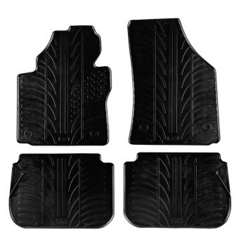 Πατάκια Αυτοκινήτου Gledring 0070 VW Caddy 2004-2020/ VW Caddy Cross 2013-2020 Μαύρο 4 Τεμάχια - Caps - Mats