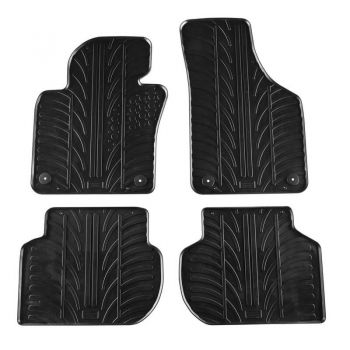 Πατάκια Αυτοκινήτου Gledring 0074 VW Jetta 6 2011-2019 Μαύρο 4 Τεμάχια - Caps - Mats