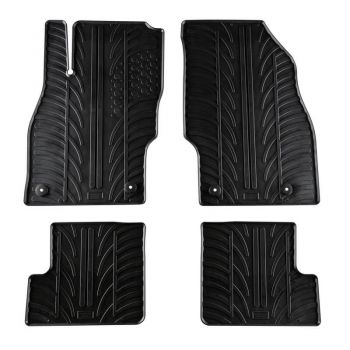 Πατάκια Αυτοκινήτου Gledring 0090 Opel Adam 2013- Μαύρο 4 Τεμάχια - Caps - Mats