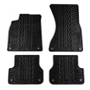 Πατάκια Αυτοκινήτου Gledring 0245 Audi A6 C7 2011- / Audi A7 4G 2010- Μαύρο 4 Τεμάχια - Caps - Mats