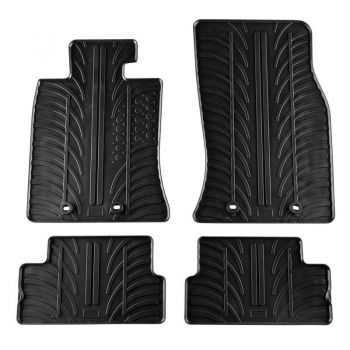 Πατάκια Αυτοκινήτου Gledring 0406 Mini Cooper / Mini One R55/R56/R57/R58/R59 2006-2014 Μαύρο 4 Τεμάχια - Caps - Mats