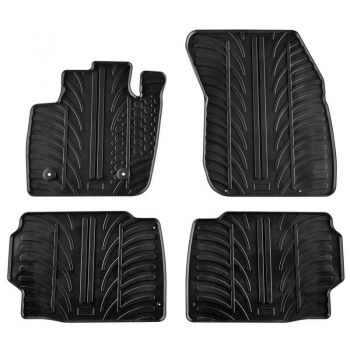Πατάκια Αυτοκινήτου Gledring 0551 Ford Mondeo 2014- Μαύρο 4 Τεμάχια - Caps - Mats