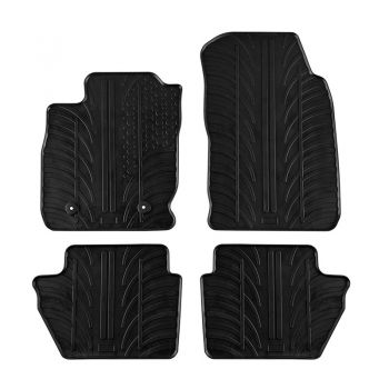 Πατάκια Αυτοκινήτου Gledring 0564 Ford Focus 4 2018- Μαύρο 4 Τεμάχια - Caps - Mats