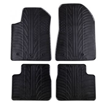 Πατάκια Αυτοκινήτου Gledring 0566 Alfa Romeo Giulietta 2014- Μαύρο 4 Τεμάχια - Caps - Mats