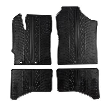 Πατάκια Αυτοκινήτου Gledring 0269 Toyota Yaris Hybrid 2012-2020 Μαύρο 4 Τεμάχια - Caps - Mats