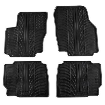 Πατάκια Αυτοκινήτου Gledring  0287 Ford Mondeo 2007-2011 Μαύρο 4 Τεμάχια - Caps - Mats