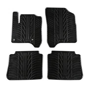 Πατάκια Αυτοκινήτου Gledring 0122 Citroen C3 Picasso 2009-2017 Μαύρο 4 Τεμάχια - Caps - Mats