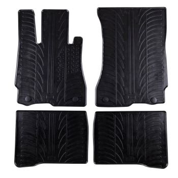 Πατάκια Αυτοκινήτου Gledring 0501 Mercedes S-Class W221 2005-2013 Μαύρο 4 Τεμάχια - Caps - Mats