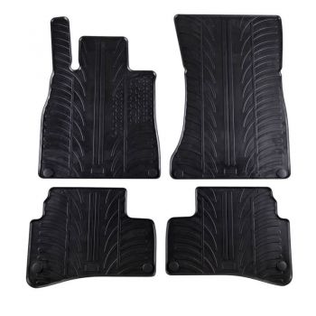 Πατάκια Αυτοκινήτου Gledring 0503 Mercedes W222 2013- Μαύρο 4 Τεμάχια - Caps - Mats