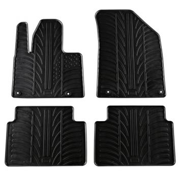 Πατάκια Αυτοκινήτου Gledring 0119 Citroen C5 2008-2015 Μαύρο 4 Τεμάχια - Caps - Mats