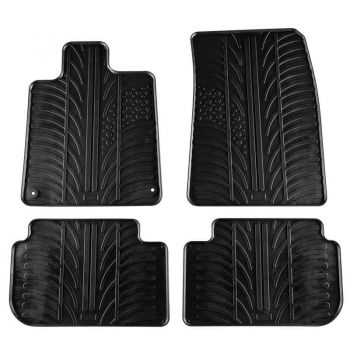 Πατάκια Αυτοκινήτου Gledring 0152 Peugeot 407 2004-2011 Μαύρο 4 Τεμάχια - Caps - Mats