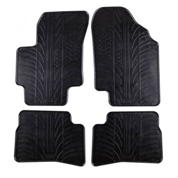 Πατάκια Αυτοκινήτου Gledring 0191 Hyundai Accent 2005-2010 / Kia Rio 2005-2010 Μαύρο 4 Τεμάχια - Caps - Mats