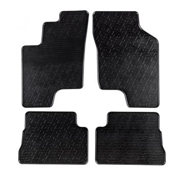 Πατάκια Αυτοκινήτου Gledring 0192 Hyundai Getz 2002-2011 Μαύρο 4 Τεμάχια - Caps - Mats