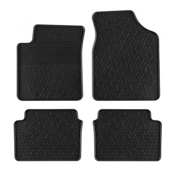 Πατάκια Αυτοκινήτου Gledring 0195 Hyundai I10 2008-2013 Μαύρο 4 Τεμαχίων - Caps - Mats