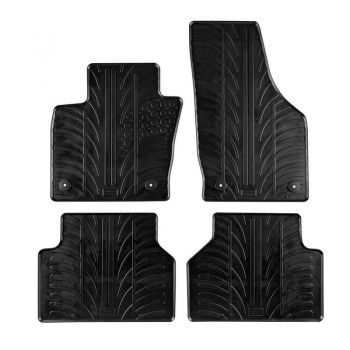 Πατάκια Αυτοκινήτου Gledring 0249 Audi Q3 2011-2018 Μαύρο 4 Τεμάχια - Caps - Mats