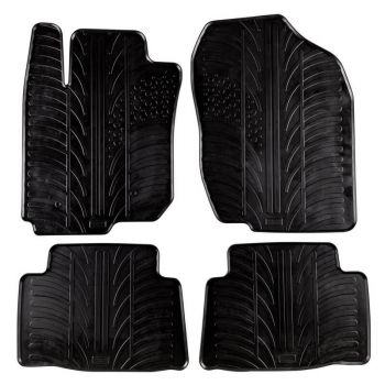 Πατάκια Αυτοκινήτου Gledring 0263 Toyota RAV4 2005-2013 Μαύρο 4 Τεμάχια - Caps - Mats