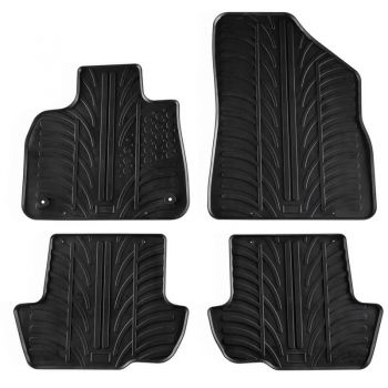 Πατάκια Αυτοκινήτου Gledring 0126 Citroen DS5 2012- Μαύρο 4 Τεμάχια - Caps - Mats