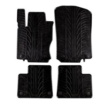 Πατάκια Αυτοκινήτου Gledring 0328 Mercedes GLE W166 2015-2019 / GLE C292 2015-2019 / ML W166 2011-2019 Μαύρο 4 Τεμάχια - Caps - Mats