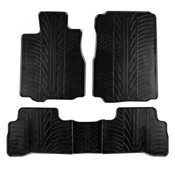 Πατάκια Αυτοκινήτου Gledring 0302 Honda CRV 2007-2012  Μαύρο 5 Τεμάχια - Caps - Mats