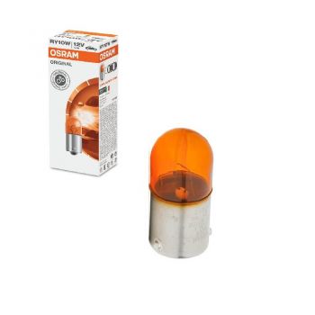 Λάμπα Φλας RY10W BAU15S Πορτοκαλί Φουντούκι 12volt 10watt Osram 5009 1 Τεμάχιο - Headlights - Xenon - Bulbs