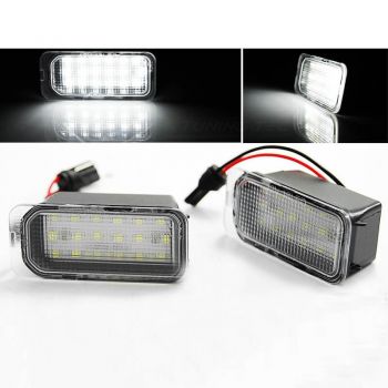 Led Φαναράκια Πινακίδας Για Ford C-Max, Grand C-Max, S-Max, Focus, Fiesta, Mondeo, Galaxy Ζευγάρι 2 Τεμάχια - Headlights - Xenon - Bulbs