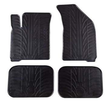 Πατάκια Αυτοκινήτου Gledring 0143 Fiat Freemont 2012-2016 Μαύρο 4 Τεμάχια - Caps - Mats