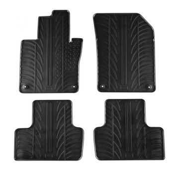 Πατάκια Αυτοκινήτου Gledring 0392 Volvo XC60 2017- Μαύρο 4 Τεμάχια - Caps - Mats