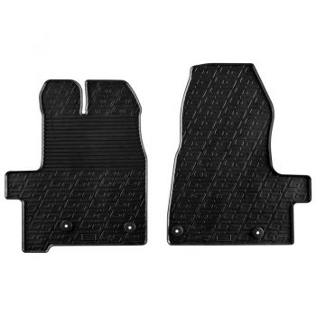 Πατάκια Αυτοκινήτου Gledring 0916 Ford Tourneo Custom 2012- Μαύρο 2 Τεμάχια - Caps - Mats