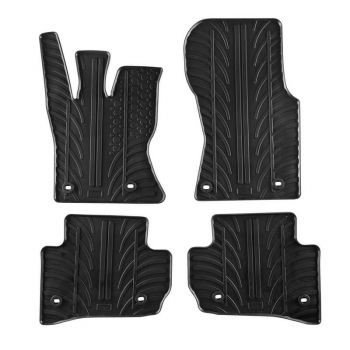 Πατάκια Αυτοκινήτου Gledring 0524 Land Rover Range Rover Velar L560 2017- Μαύρο 4 Τεμάχια - Caps - Mats