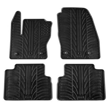 Πατάκια Αυτοκινήτου Gledring 0554 Ford C-Max 2015- Μαύρο 4 Τεμάχια - Caps - Mats