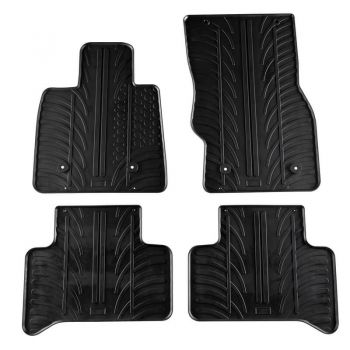 Πατάκια Αυτοκινήτου Gledring 0568 Alfa Romeo Stelvio 2017- Μαύρο 4 Τεμάχια - Caps - Mats