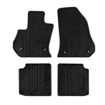 Πατάκια Αυτοκινήτου Gledring 0581 Fiat 500L 2017- Μαύρο 4 Τεμάχια - Caps - Mats