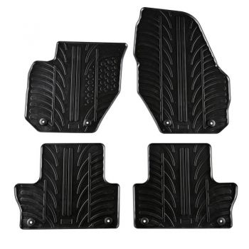 Πατάκια Αυτοκινήτου Gledring 0387 Volvo XC60 2008-2017 Μαύρο 4 Τεμάχια - Caps - Mats