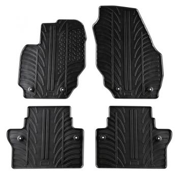 Πατάκια Αυτοκινήτου Gledring 0389 Volvo V70 2007- / XC70 2008- Μαύρο 4 Τεμάχια - Caps - Mats