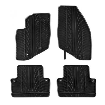 Πατάκια Αυτοκινήτου Gledring 0390 Volvo V70/ VX70 2000-2007 / S60 2000-2009 Μαύρο 4 Τεμάχια - Caps - Mats