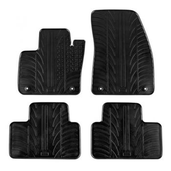 Πατάκια Αυτοκινήτου Gledring 0393 Volvo XC40 SUV 2018- Μαύρο 4 Τεμάχια - Caps - Mats