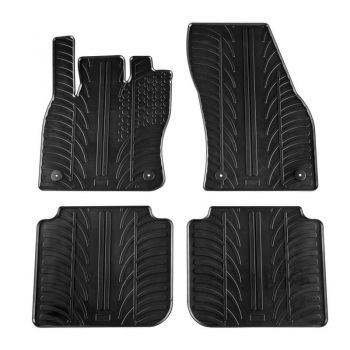 Πατάκια Αυτοκινήτου Gledring 0475 Skoda Kodiaq 2017-  Μαύρο 4 Τεμάχια - Caps - Mats