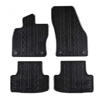 Πατάκια Αυτοκινήτου Gledring 0476 Skoda Karoq SUV 2017- Μαύρο 4 Τεμάχια - Caps - Mats