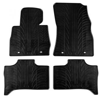 Πατάκια Αυτοκινήτου Gledring  0495 BMW X5 E53 1999-2006 Μαύρο 4 Τεμάχια - Caps - Mats