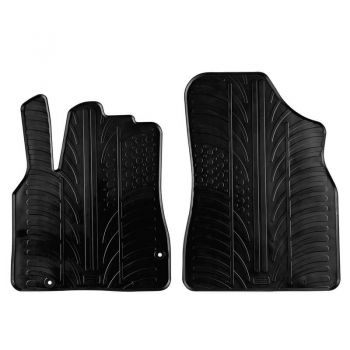 Πατάκια Αυτοκινήτου Gledring 0120 Citroen Berlingo 2008-2018 / Peugeot Partner 2008-2018 Μαύρο 2 Τεμάχια - Caps - Mats