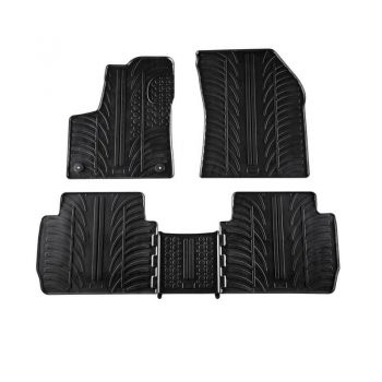 Πατάκια Αυτοκινήτου Gledring 0164 Peugeot 5008 2017-  Μαύρο 4 Τεμάχια - Caps - Mats