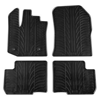 Πατάκια Αυτοκινήτου Gledring 0174 Dacia Lodgy 2012- Μαύρο 4 Τεμάχια - Caps - Mats