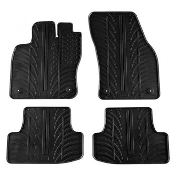 Πατάκια Αυτοκινήτου Gledring 0255 Audi Q2 2016- Μαύρο 4 Τεμάχια - Caps - Mats