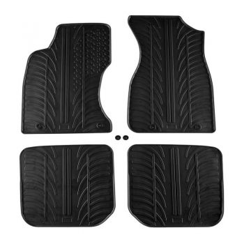 Πατάκια Αυτοκινήτου Gledring 0256 Audi A4 B5 Sedan/ Avant 1996-2000 Μαύρο 4 Τεμάχια - Caps - Mats