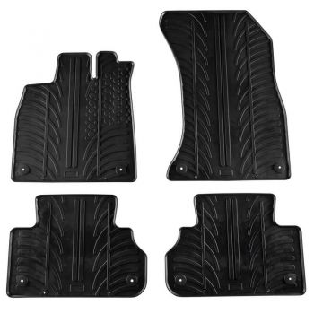 Πατάκια Αυτοκινήτου Gledring 0257 Audi Q5 2017- Μαύρο 4 Τεμάχια - Caps - Mats