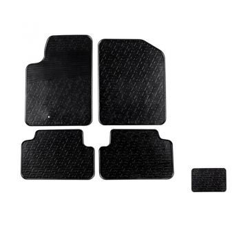 Πατάκια Αυτοκινήτου Gledring 0117 Citroen Berlingo 2002-2007 / Peugeot Partner 2002-2007 Μαύρο 5 Τεμάχια - Caps - Mats